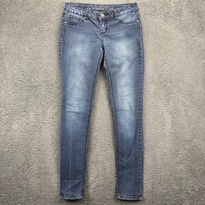 Wishful‎ Park Sophia Skinny Jeans Size 5 Blue Denim Womens Low Rise